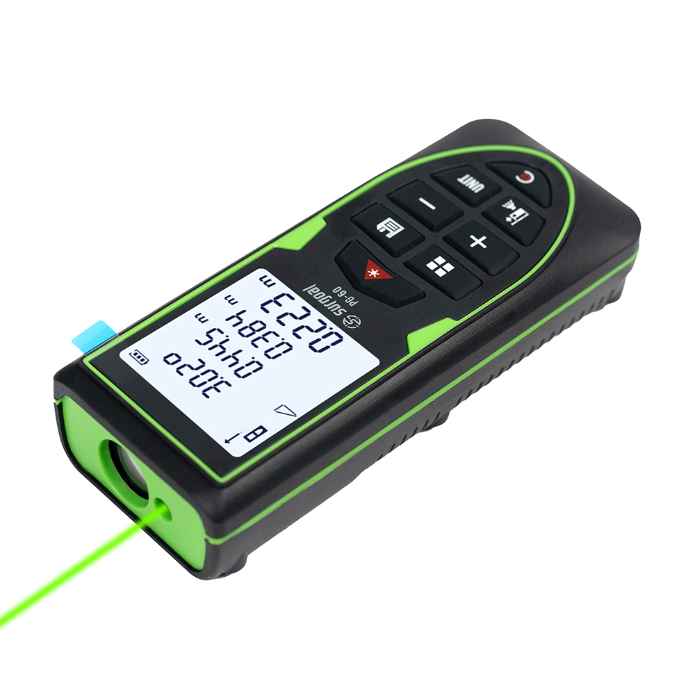 Stud Finder With Laser Level - Green Laser Distance Meter 120m Rangefinder