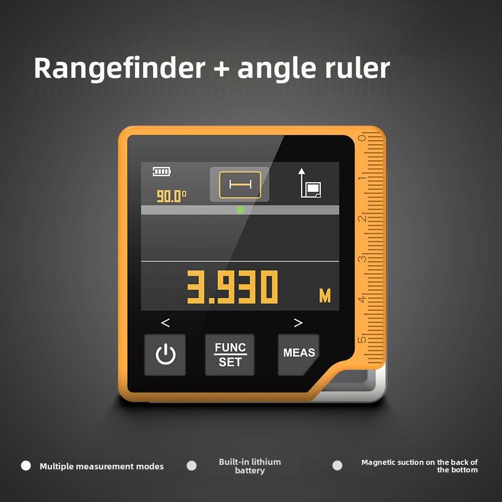 Stud Finder With Laser Level - 3‑in‑1 Digital Measuring Tool G161, Infrared