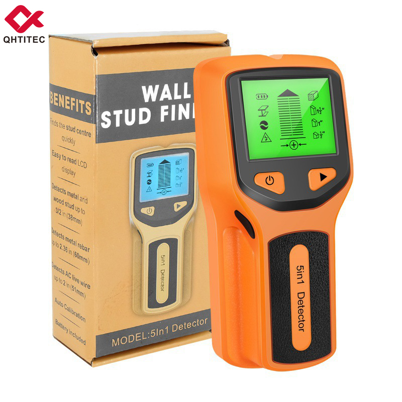 Stud Finder Wall Scanner 5 In 1 - 5-in-1 Wall Stud Finder Detector with