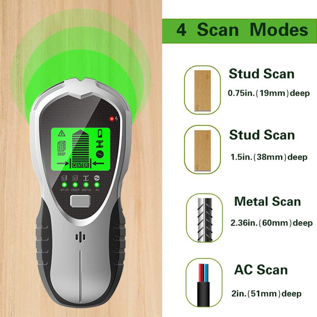 Stud Finder Center Finder Edge - 4 In 1 Stud Finder Wall