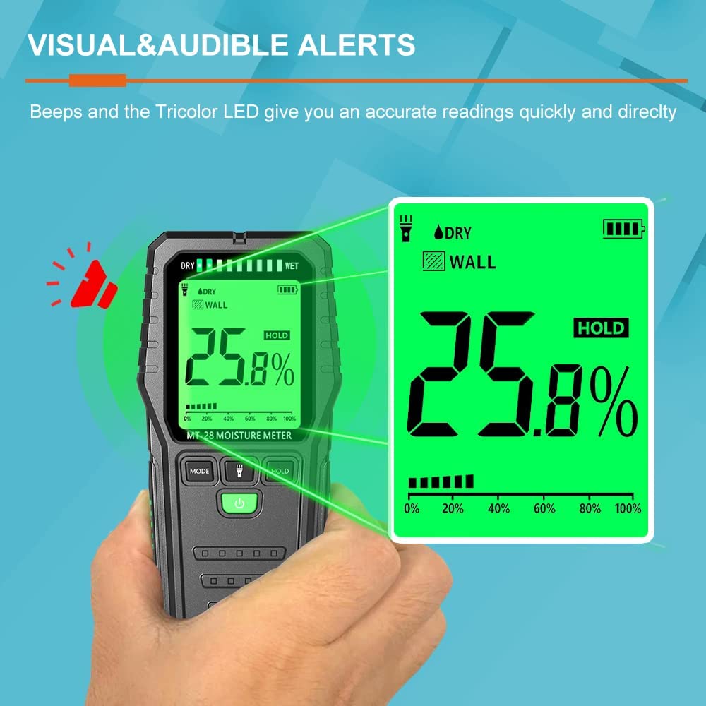 Pinless Wood Moisture Meters D - Moisture Meter Wall Wood 评论和价格