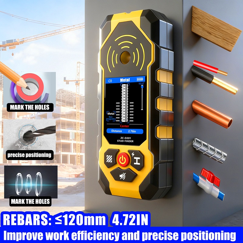 ZC-D201 Stud Finder Wall Scann - Stud Finder Center Finder Edge 评论和价格