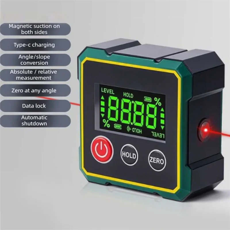 Laser Digital Angle Finder Mag - Stud Finder With Laser Level 评论和价格