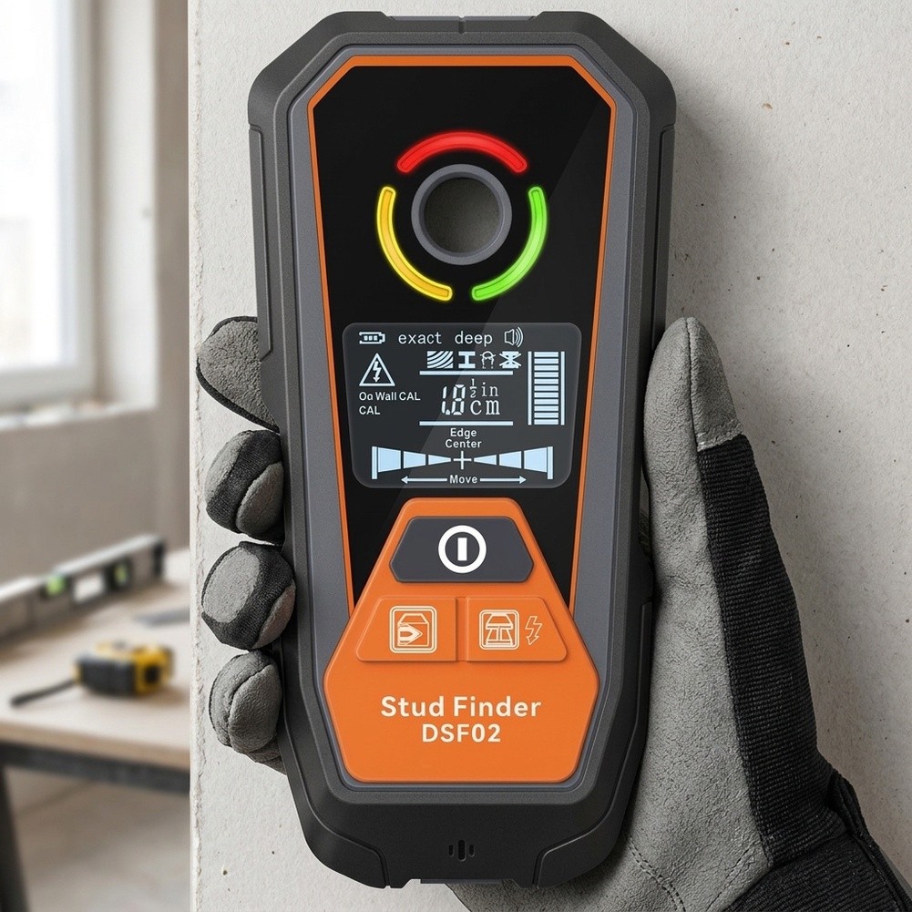 DSF02 6-in-1 Wall Scanner Meta - Stud Detector With Metal Ac Wire 评论和价格