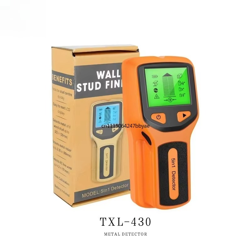 HW430 New 5 in 1 Wall Detector - Stud Finder Wall Scanner 5 In 1 评论和价格