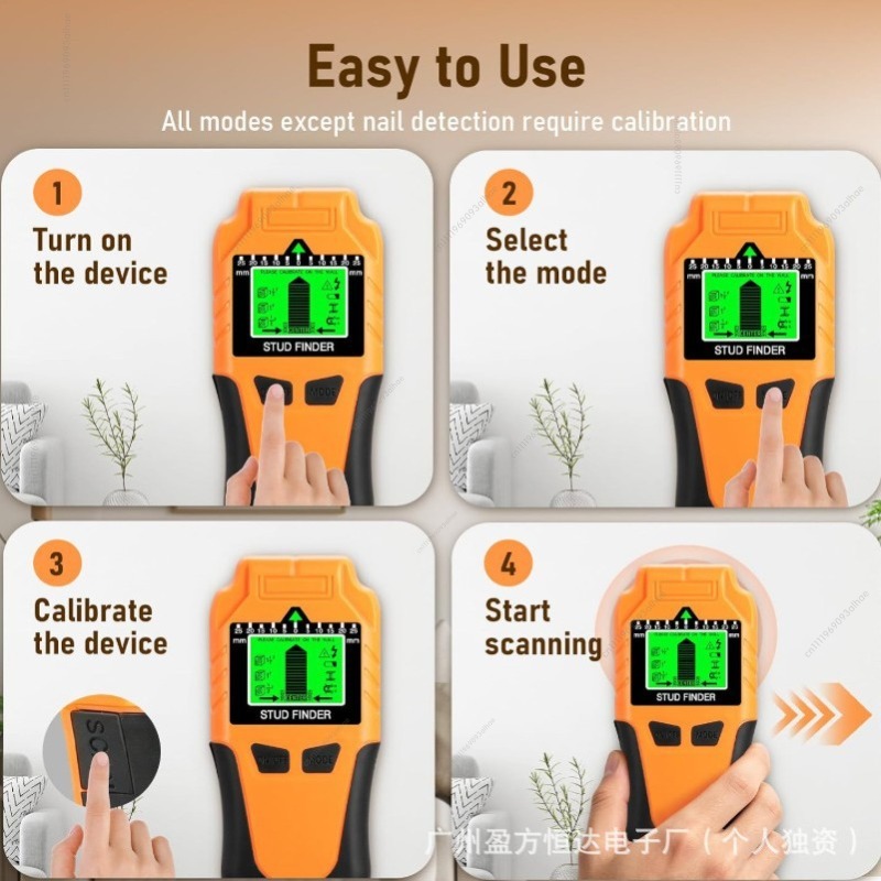 Multi-function 6-in-1 Wall Sca - Wall Scanner Rebar Detector 评论和价格