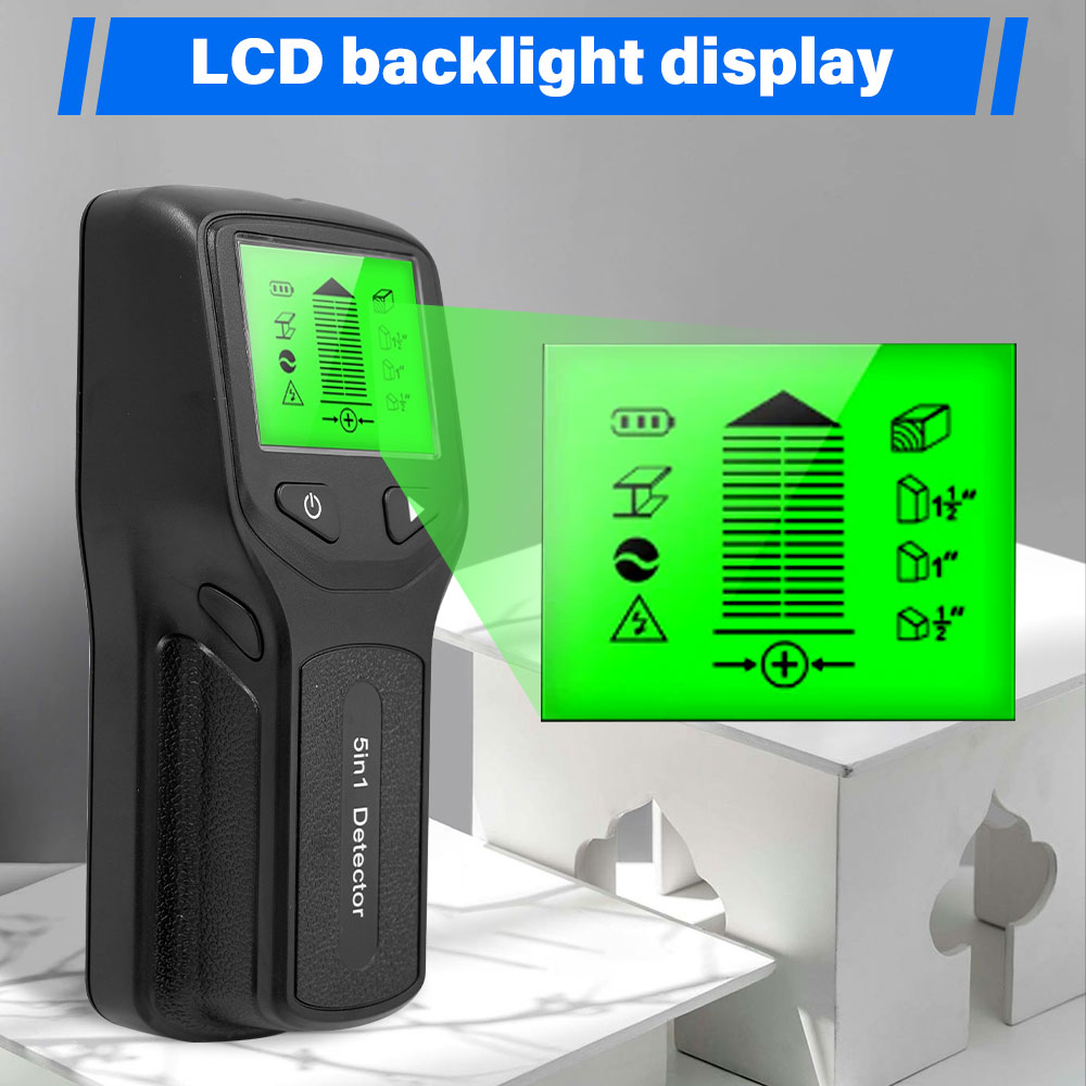Wall Scanner 5 In 1 Metal Dete - Stud Finder Wall Scanner 5 In 1 评论和价格