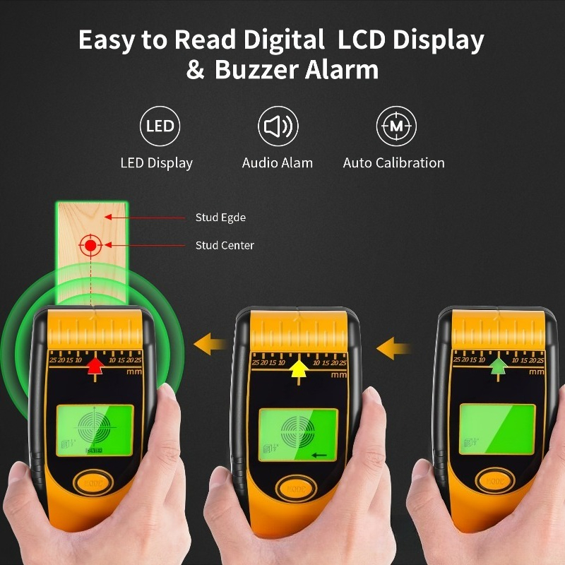 Multifunctional Wall Stud Find - Wall Scanner Rebar Detector 评论和价格