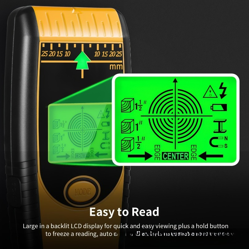 Multifunctional Wall Stud Find - Wall Scanner Rebar Detector 评论和价格