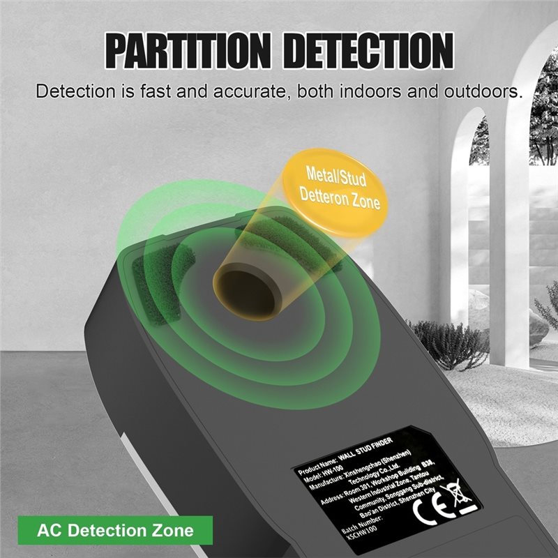 UISN Multifunction 6In1 Stud F - Pipe Detector Wall Scanner 评论和价格