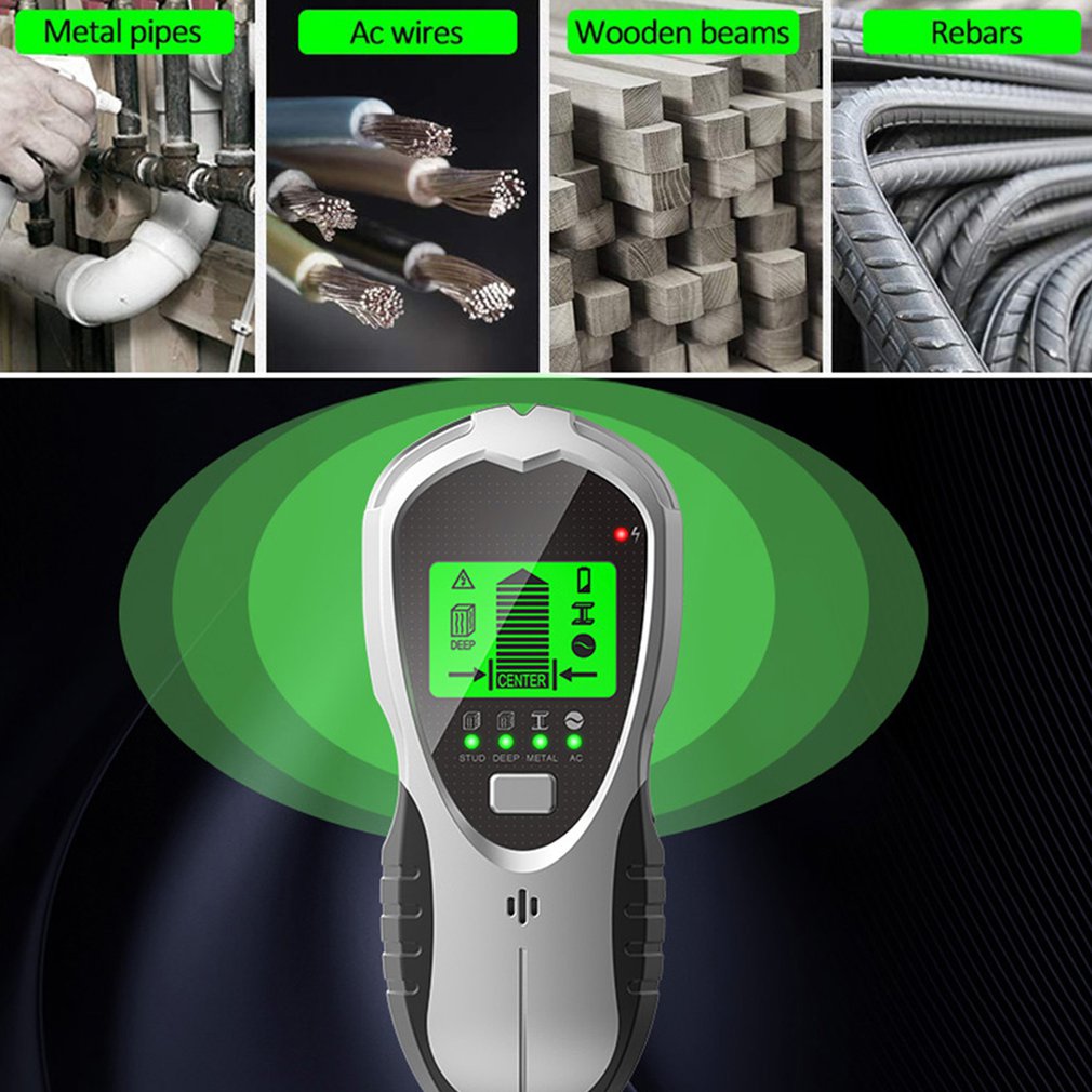 4 In 1 Stud Finder Wall Scanne - Stud Finder Center Finder Edge 评论和价格