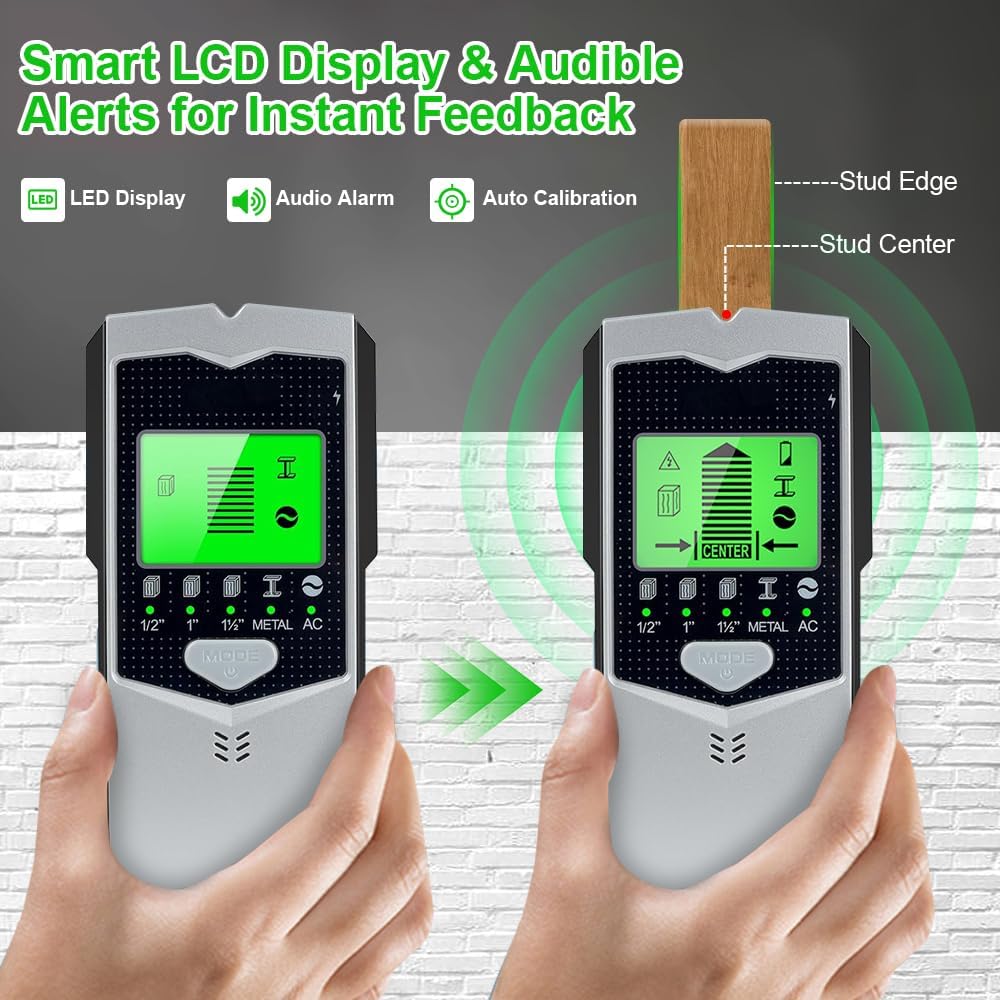 Stud Finder Wall Scanner, 5 in - Stud Finder Center Finder Edge 评论和价格