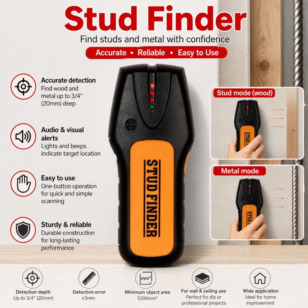 Electronic Stud Finder Wall Sc - Wall Scanner Rebar Detector 评论和价格