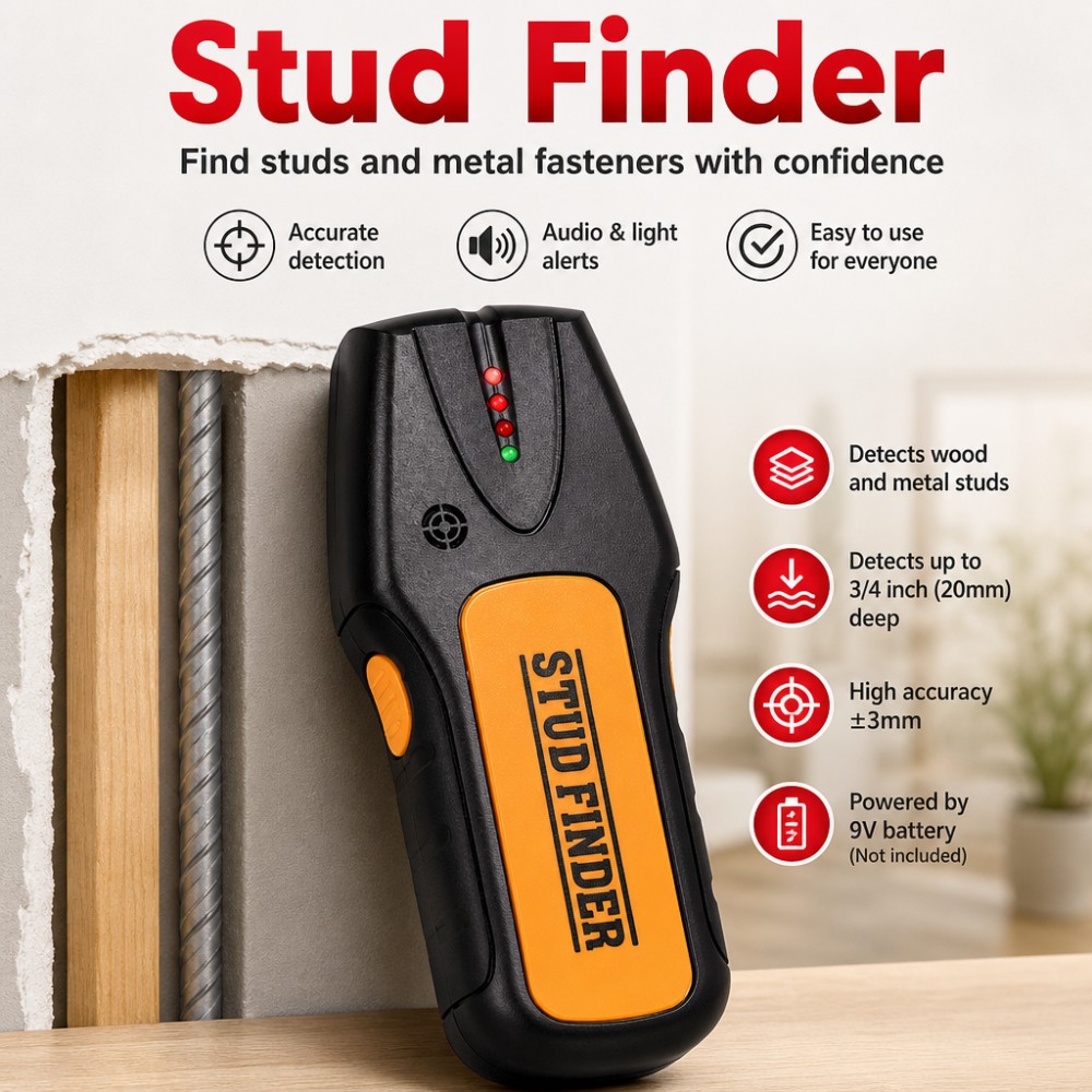 Electronic Stud Finder Wall Sc - Wall Scanner Rebar Detector 评论和价格