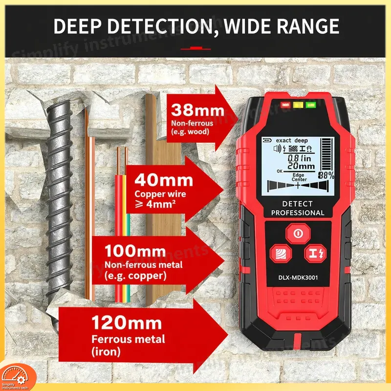 Wall Detector Handheld Multifu - Wall Scanner For Concrete 评论和价格