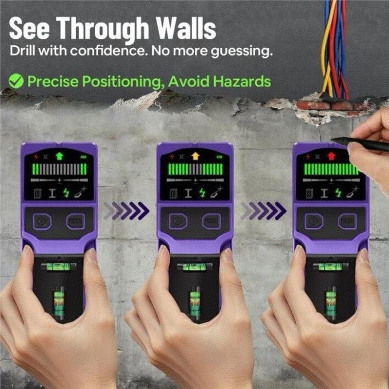 ABUH-Wall Scanner 7-In-1 Stud  - Pipe Detector Wall Scanner 评论和价格
