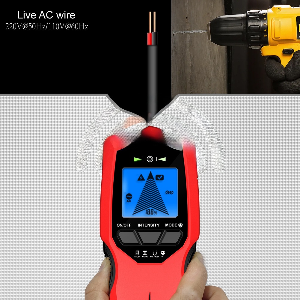 7 In Wall For Scanner For Stud - Stud Detector With Metal Ac Wire 评论和价格