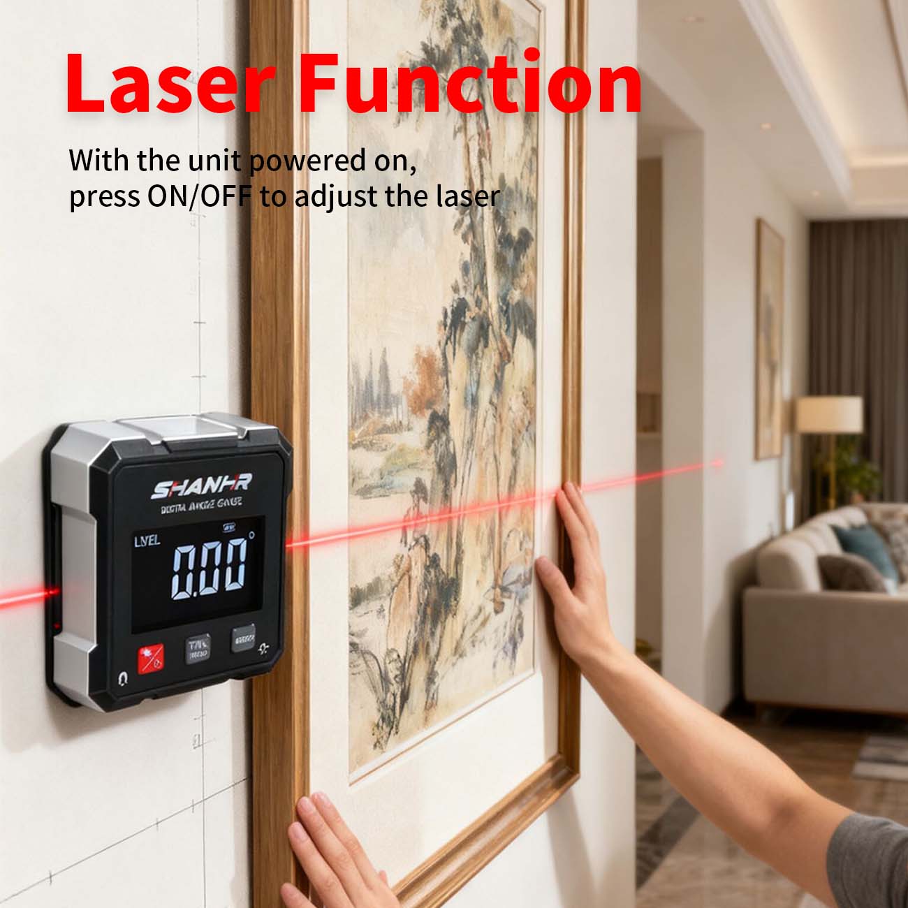 SHANHR Angle Laser Level With  - Stud Finder With Laser Level 评论和价格
