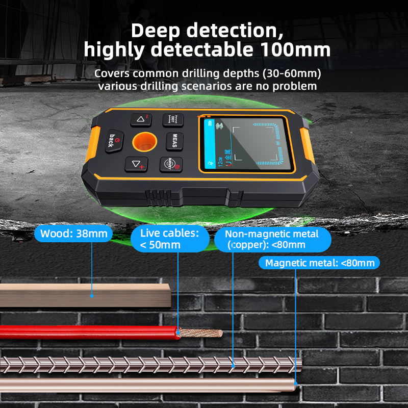 NOYAFA Handheld Wall Metal Det - Pipe Detector Wall Scanner 评论和价格