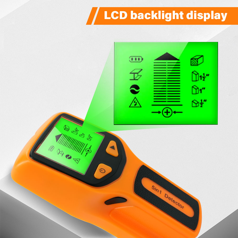 5 in 1 Stud Detector Wall Wood - Stud Finder Wall Scanner 5 In 1 评论和价格